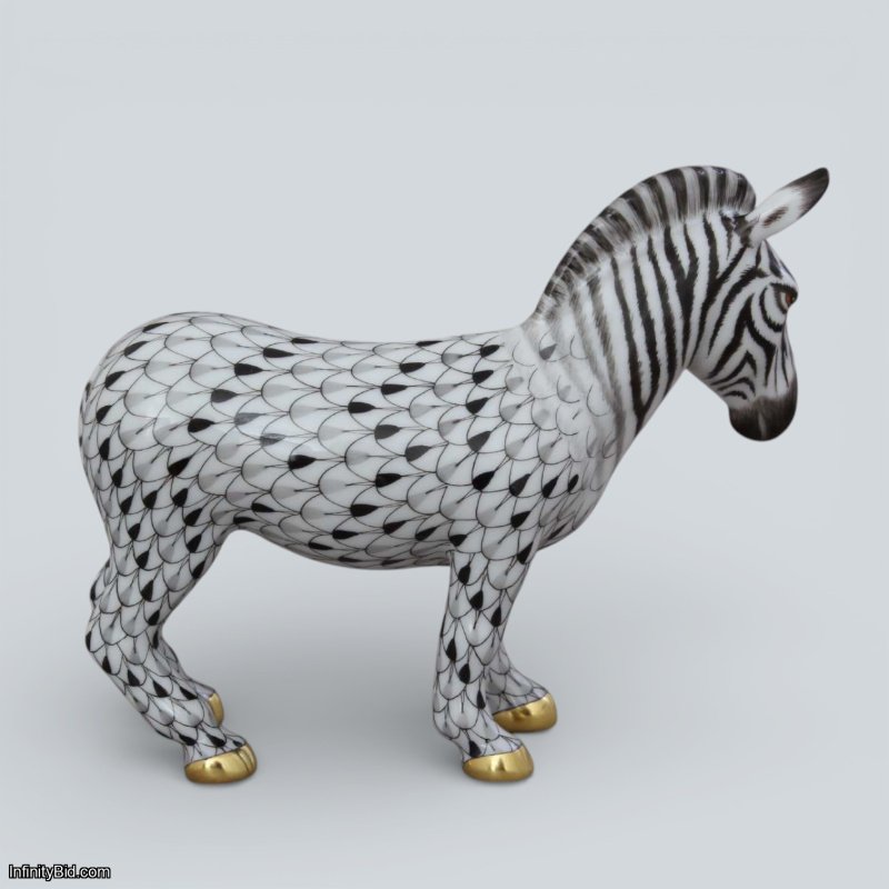Herend Zebra – Limited Edition SKU: 15558000-VHSP64