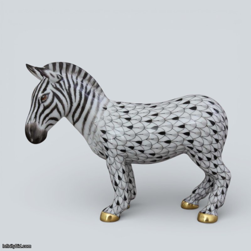 Herend Zebra – Limited Edition SKU: 15558000-VHSP64