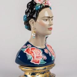 Frida Kahlo Figurine. Blue. Limited Edition 01002026