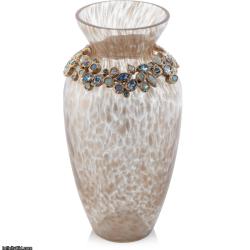 Norah Bejeweled Vase - Oceana JAY STRONGWATER SDH2562-230
