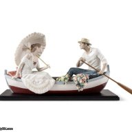 Lladro Romance on the Lake Sculpture – Limited Edition SKU: 01002034