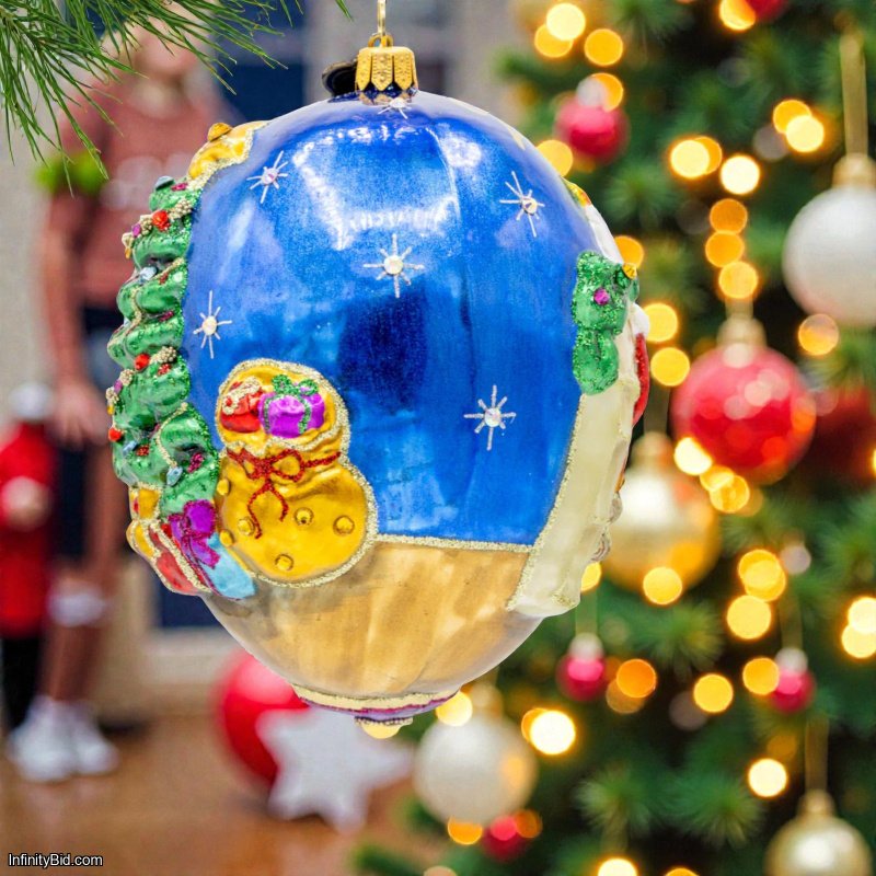 Jay Strongwater 2025 Dated Hanging With Care Ornament SKU: SDH20115-250