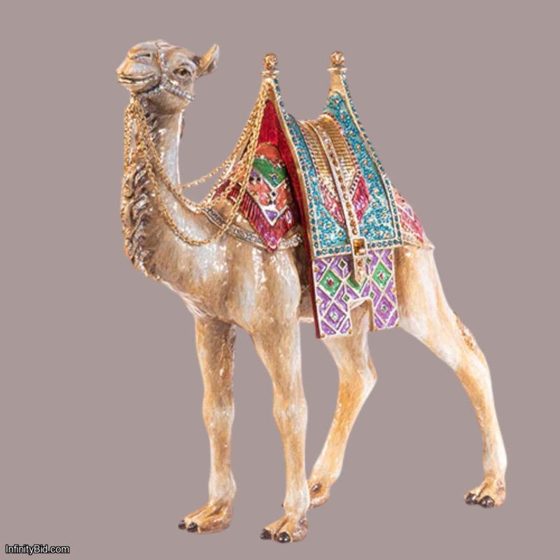 Jay Strongwater Alex Camel Figurine SKU: SDH1952-250