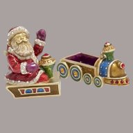 Jay Strongwater Annual Holiday Box 2019 – Santa on a Train SKU: SDH7401-250