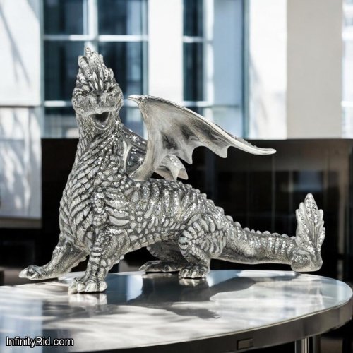 Jay Strongwater Azazel Regal Dragon Figurine SKU: SDH1911-680