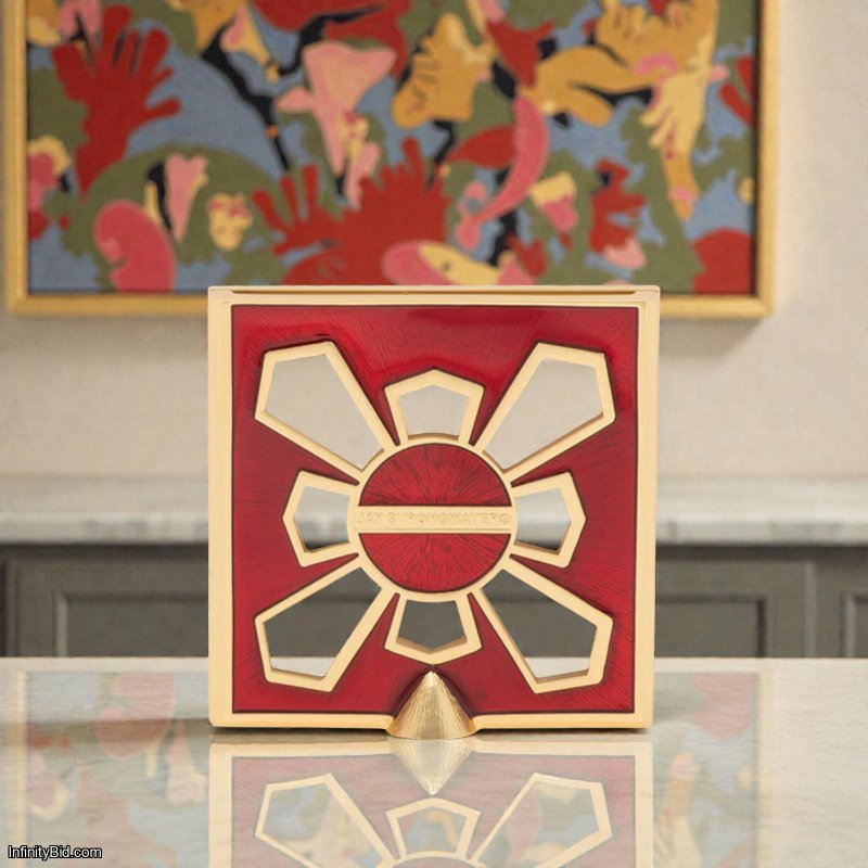 Jay Strongwater Leland Pavé Corner 2" Frame – Ruby SKU: SPF5130-224