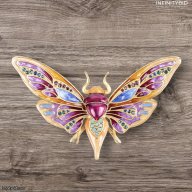 Jay Strongwater Rosey Moth Objet – SKU: SDH2603-256