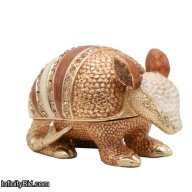 Jay Strongwater Armi Armadillo Box SKU: SDH20163-250