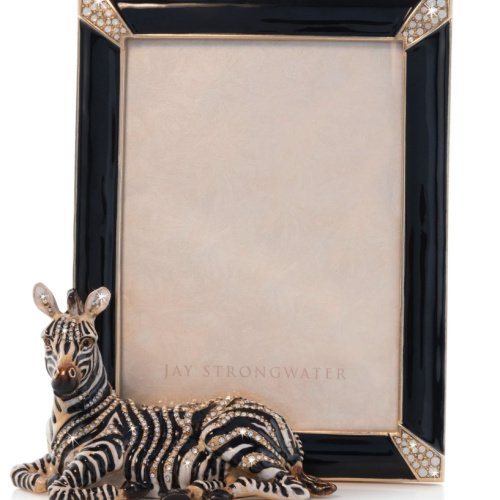 Jay Strongwater Benton Zebra Frame Jungle SKU: SPF5889-251