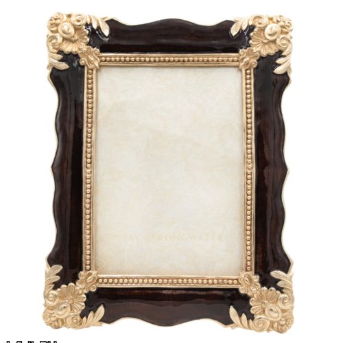 Jay Strongwater Heather 5" x 7" Frame — Natural Brown SKU: SPF5010-250