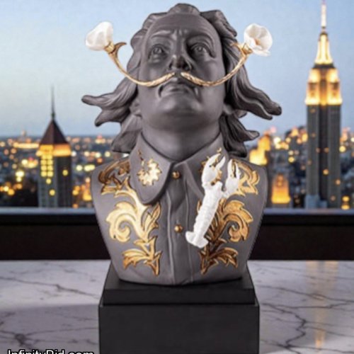 Lladró Dalí and Surrealism Limited Edition Sculpture 01009812 | 250 Pieces | 2026 | Matte Porcelain