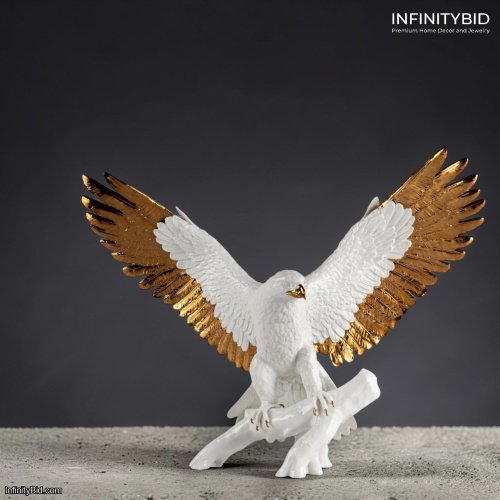 Lladró Freedom Eagle (Matte – Copper) Limited Edition Sculpture | SKU 01009599