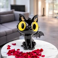 Lladro Little Devil Cat Sculpture by Javier Calleja – Limited Edition of 1500 - SKU: 01050027