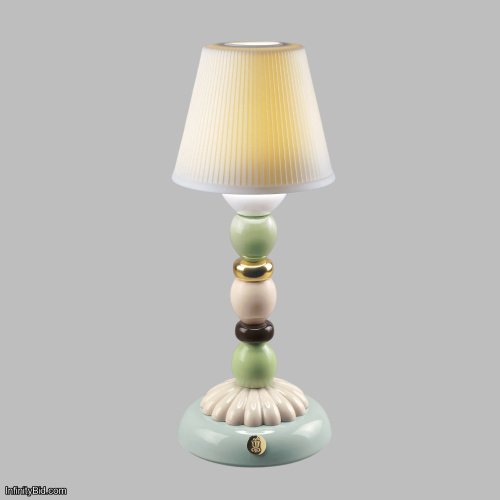 Lladro Palm Firefly Wireless Table Lamp – Golden Fall Edition SKU: 01024469