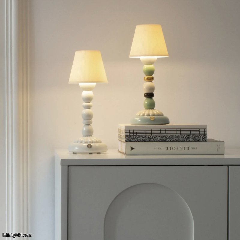 Lladro Palm Firefly Wireless Table Lamp – Golden Fall Edition SKU: 01024469