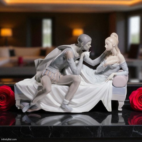 Lladró “Othello and Desdemona” – Limited Edition Figurine | Ref. 01001145 | Retired 1986