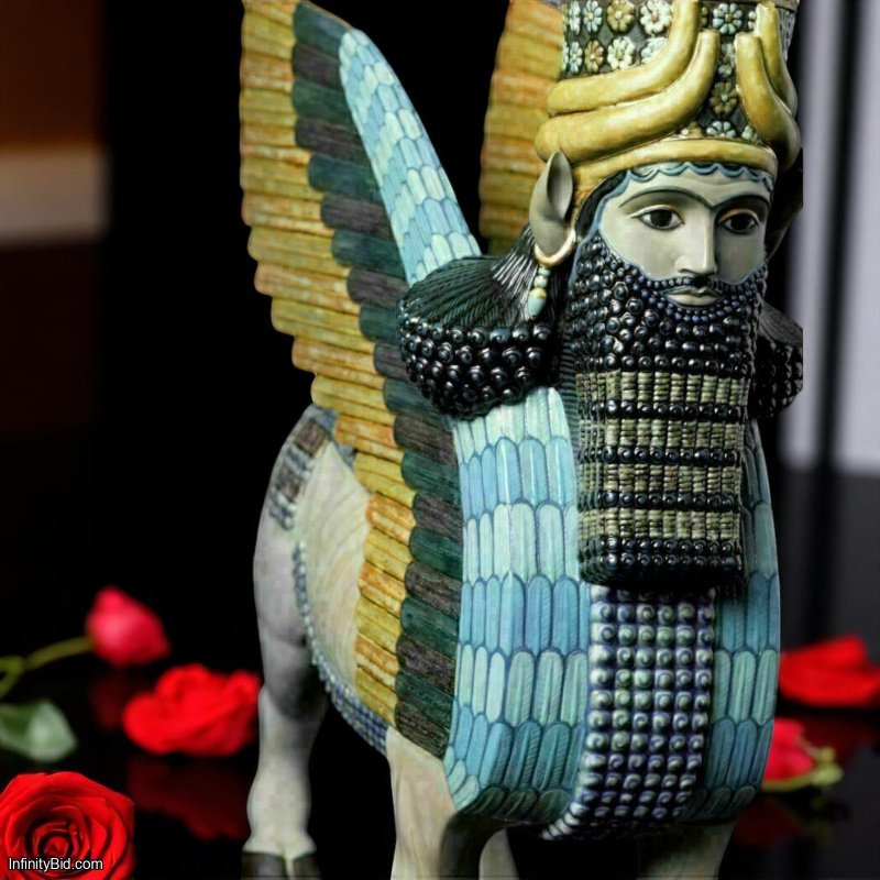 Lladró Lamassu Sculpture – Limited Edition 01001946