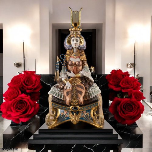 Lladro Cleopatra Sculpture – High Porcelain Limited Edition Masterpiece (SKU: 01002022)