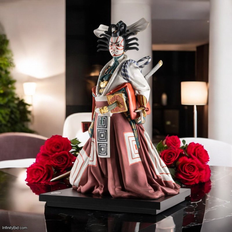 Lladro Japan Kabuki Sculpture – Limited Edition High Porcelain Masterpiece SKU: 01002028