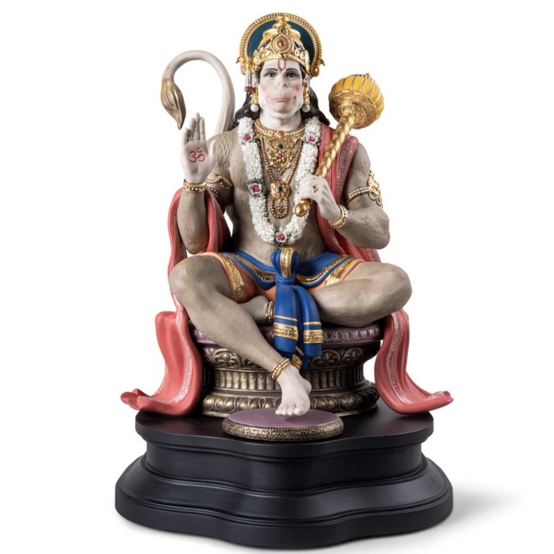 Lladro Lord Hanuman Sculpture SKU: 01002038