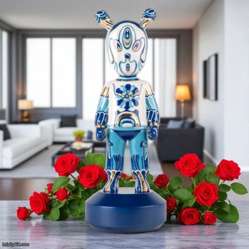Lladro The Guest by Kzeng Jiang – Big Blue Limited Edition SKU:01007757