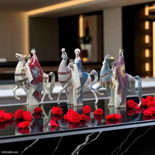 Lladró King Melchior, Gaspar, and Balthasar Set – Limited Edition 01009165