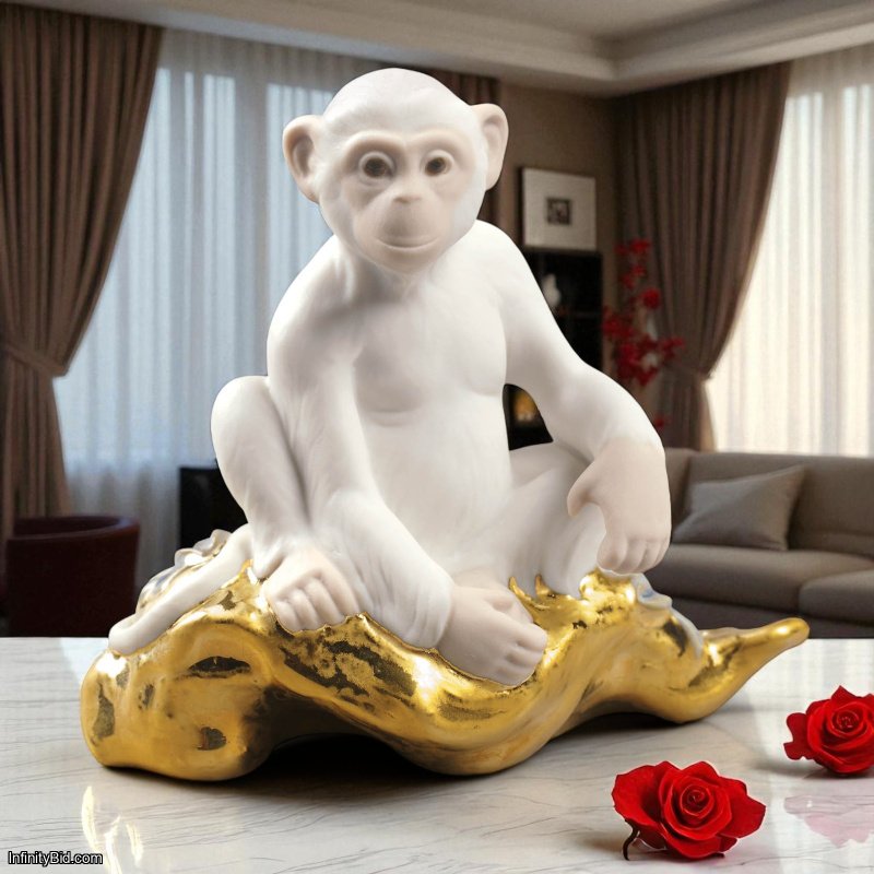 Lladró 01009175 – The Monkey (Mini)