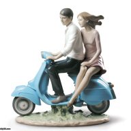 Lladro Riding with You Couple Figurine SKU: 01009231