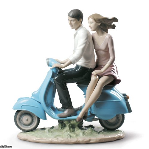 Lladro Riding with You Couple Figurine SKU: 01009231