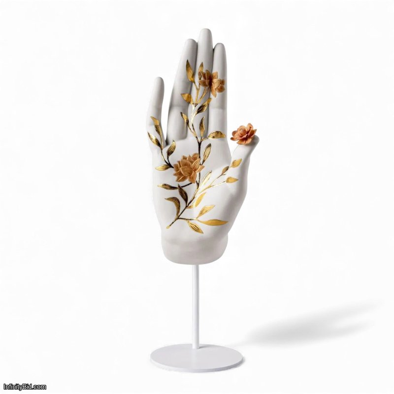 Lladro Protection Mudra Sculpture SKU: 01009722