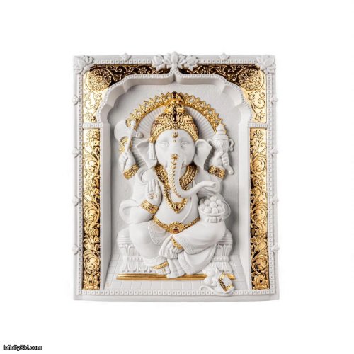 Lladro Lord Ganesha Wall Art SKU: 01009758