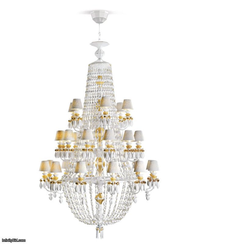 Lladro Winter Palace Chandelier – 30 Lights SKU: 01023522