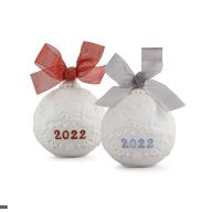 Lladro 2022 Christmas Ball Set 01018467_01018466
