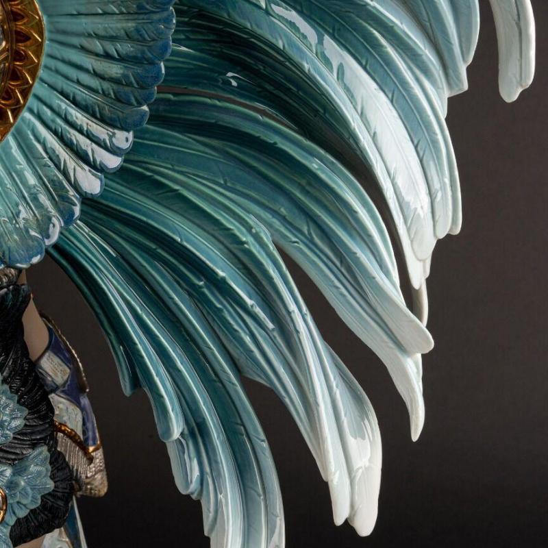 Lladro Aztec Dance High Porcelain Sculpture Limited edition 01002027
