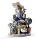 Lladro In My Garden Girl Figurine 01008663