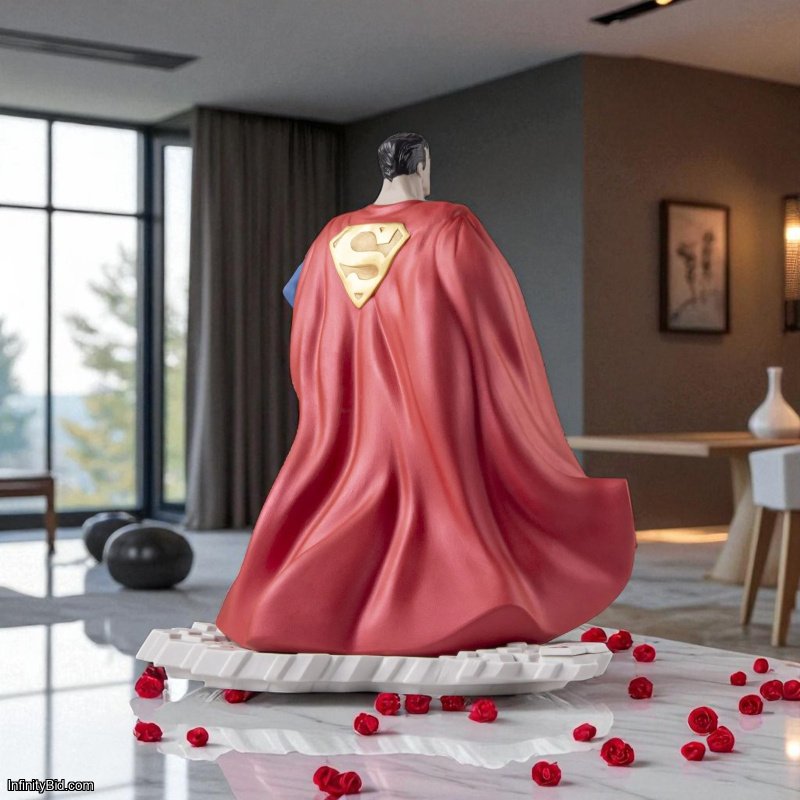 Lladró Superman Porcelain Sculpture – Limited Edition of 500 - SKU: 01009777
