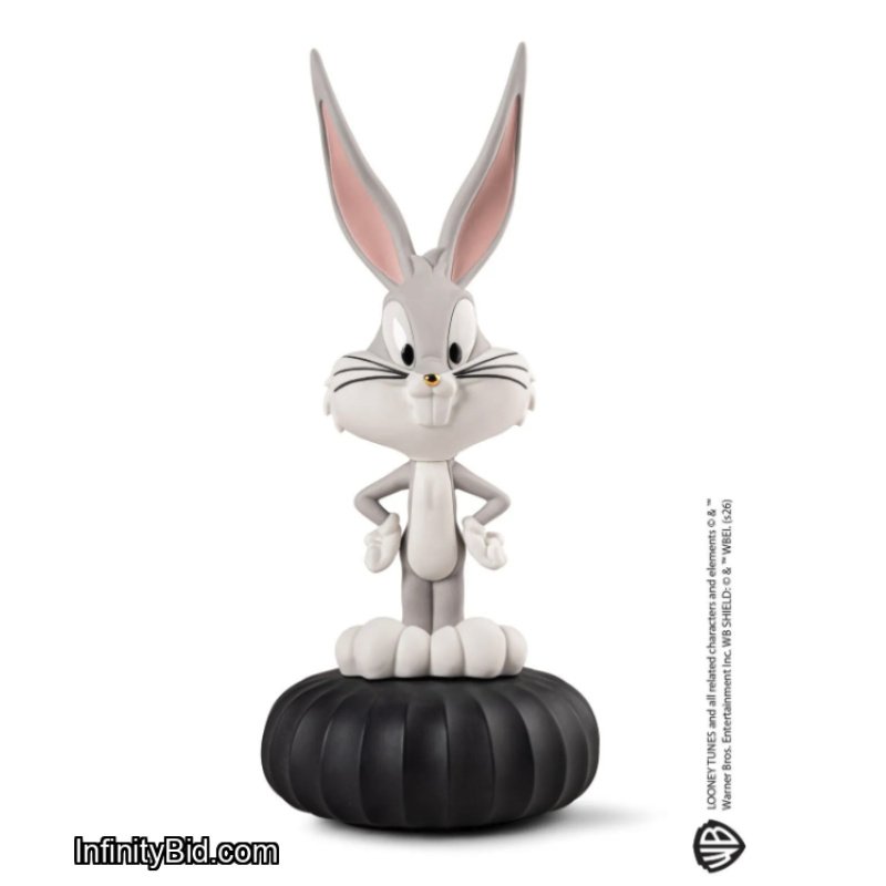 Lladro Bugs Bunny Limited Edition Porcelain Sculpture SKU: 01009824