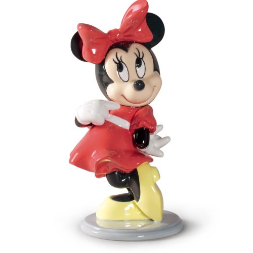 Lladró Disney Minnie Mouse Glossy Porcelain Figurine 01009345