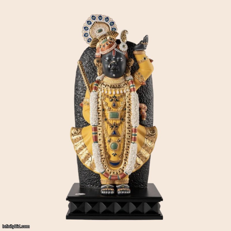 Lladró Lord Shrinathji Ltd Ed High Porcelain Sculpture Spirit India 01002029