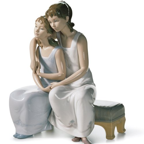 Lladro My Sister My Friend Porcelain Figurine Girls Bench Box 01006901 New