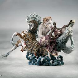 Lladro Arion on A Seahorse Sculpture. Limited Edition 01001948