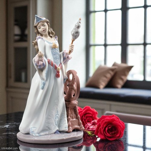 Lladró Sleeping Beauty Figurine – Disney Princess Aurora (Retired & Rare) 01009189