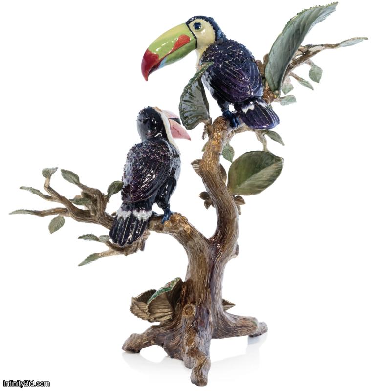Lucy and Axel Toucan Objet JAY STRONGWATER SKU: SDH2569-471