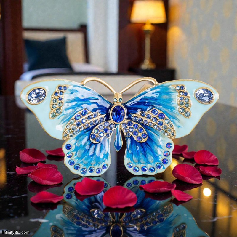 Jay Strongwater Madame Small Butterfly Objet  SKU: SDH1926-202
