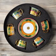 Versace Jungle Animalier Tea Cup Set – 6 Cups & Saucers SKU: 19335-403713-29253