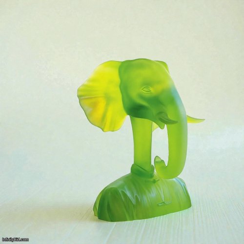 Daum × Chen Changwei “People Belong to Elephant” Sculpture — Limited Edition of 8 SKU: 03438-1