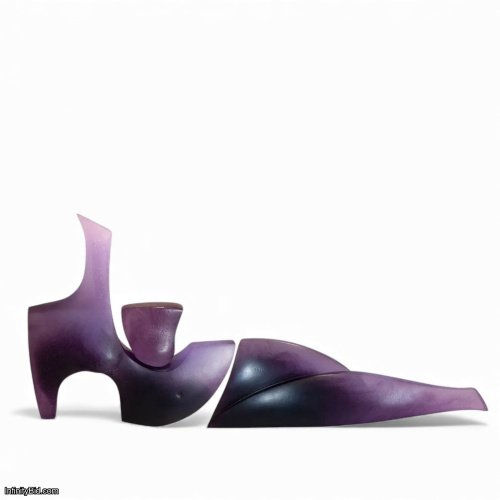 Daum Crystal Sculpture – Limited Edition (Purple) SKU: 03179