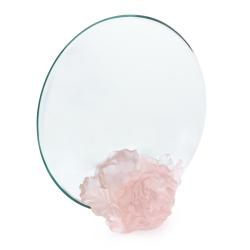Daum Pink Camellia Mirror 05741-1