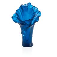 Daum Arum Bleu Nuit Large Vase 05648