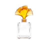 Daum Ginkgo Perfume Bottle in Amber 03920-3/C